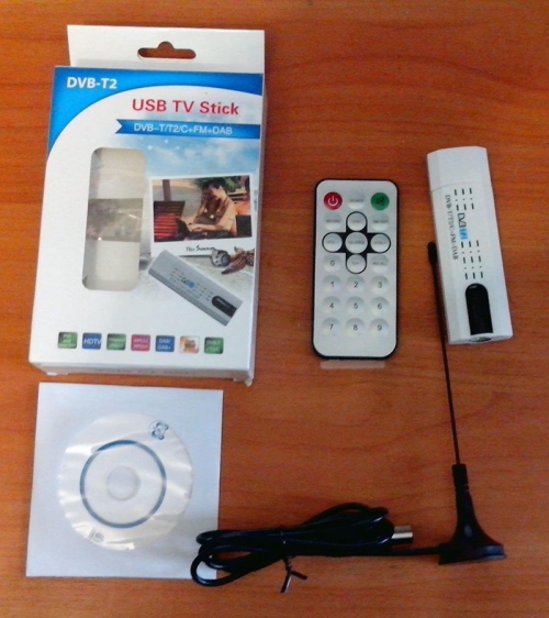 Цифровой USB DVB-T, T2, C TV тюнер