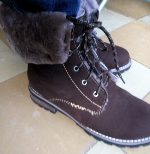 Зимние ботинки на натуральном меху