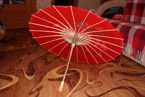 Заказ № 9. Китайский зонтик для танца дочери
