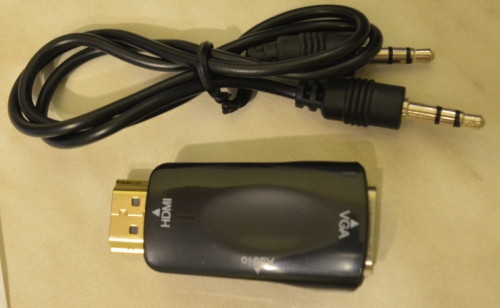 HDMI -> VGA + Audio адаптер