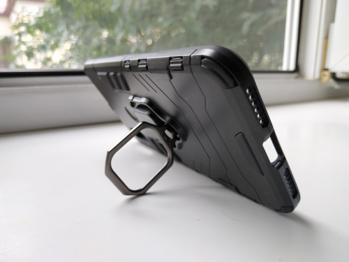 Бампер-броня с подставкой для Xiaomi Redmi Note 6 Pro