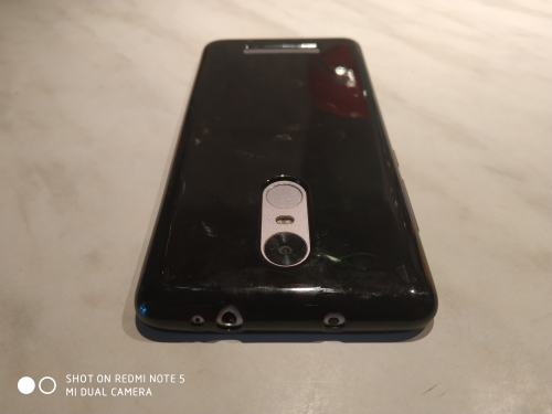 Чехол силиконовый чёрный (Xiaomi Redmi Note 3 Pro Special Edition 152 мм)