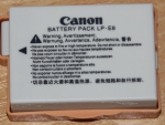 Батарея LP-E8 для Canon 550D