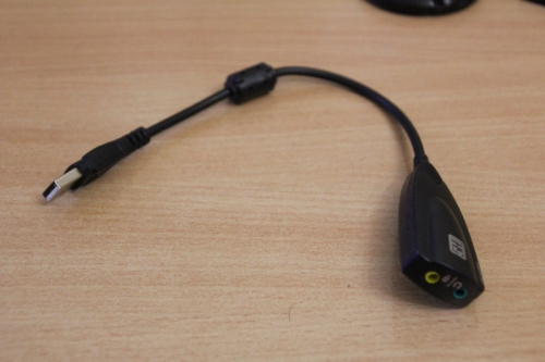 Переходник с джека 3,5 мм на USB