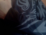 Черная футболка с длинным рукавом(дракон)